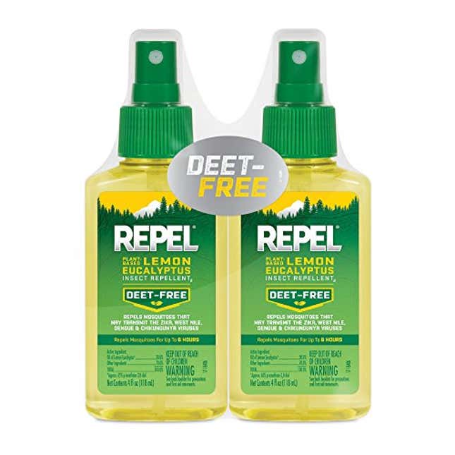 Image for article titled Repel Plant-Based Lemon Eucalyptus Insect Repellent, Now 35% Off