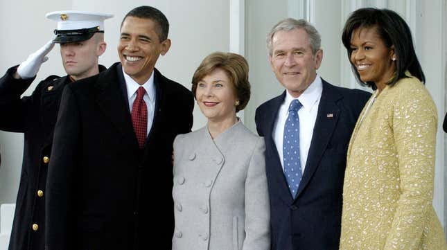 Image for article titled The Most Memorable Moments From Barack Obama&#39;s 2009 Historic Inauguration