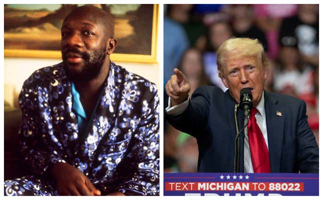 Imagen para el artículo titulado Donald Trump sigue usando ilegalmente una canción de Isaac Hayes en sus actos de campaña