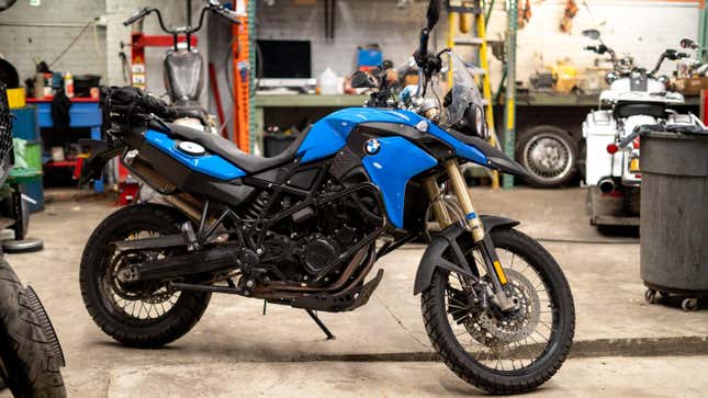 Decade Old BMW F800GS Project Weekend Wrenching Updates