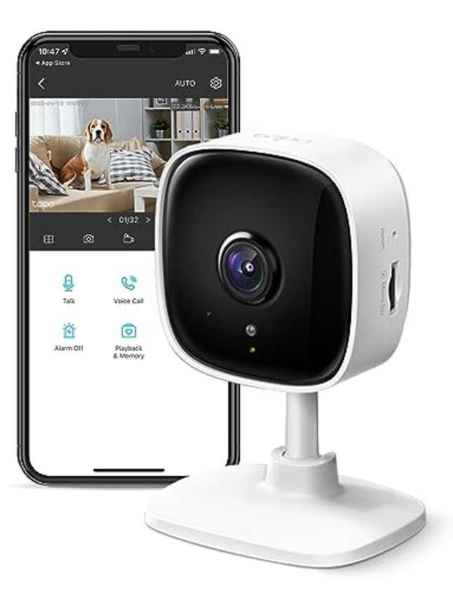 Image for article titled TP-Link Tapo 1080P Indoor Security Camera for Baby Monitor, Now 40% Off