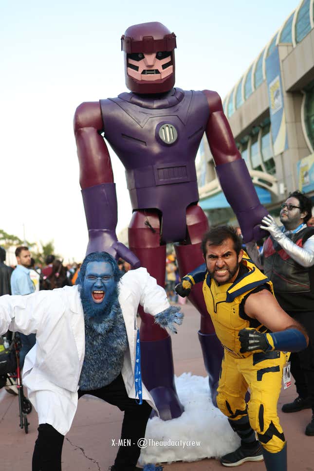 A cosplayer at San Diego Comic-Con.