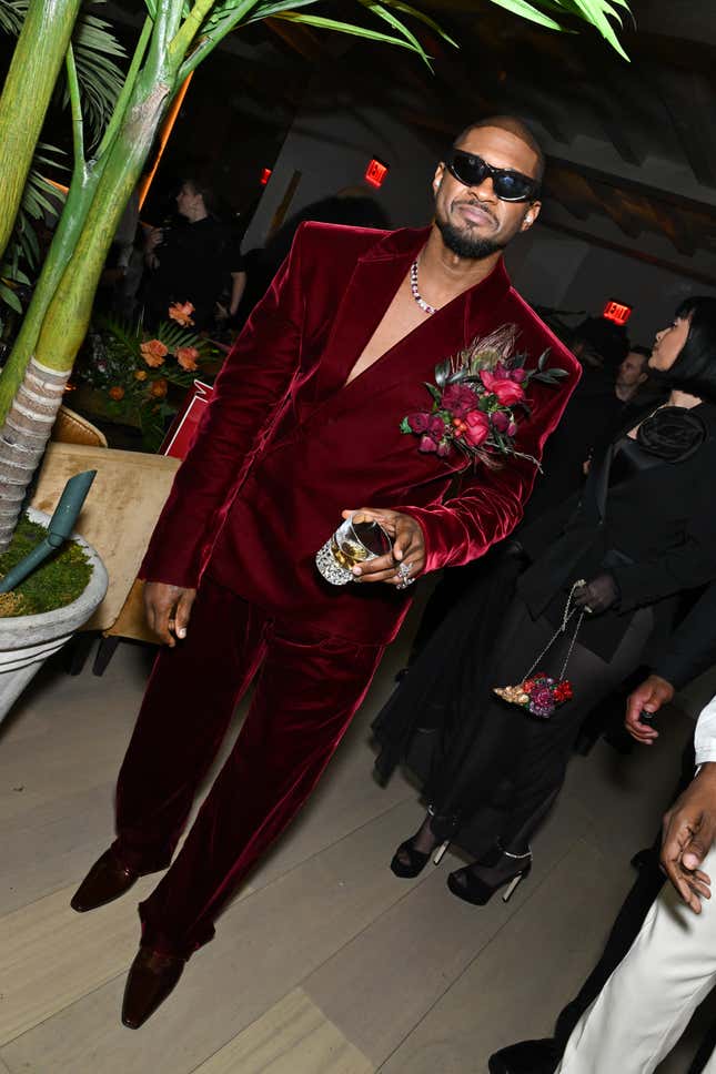 Usher at Usher’s Secret Garden Met Gala After Party held at The Times Square Edition on May 6, 2024 in New York, New York.