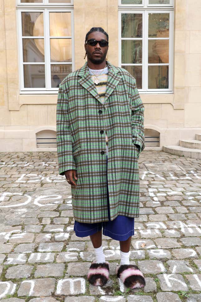 Image for article titled What Black Celebs Are Wearing to Paris Fashion Week 2023