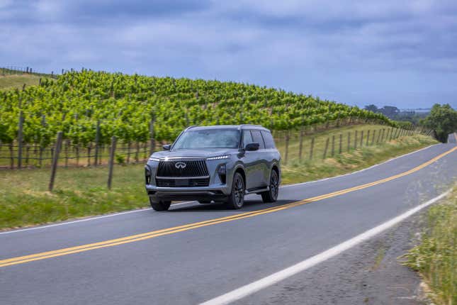 The 2025 Infiniti QX80