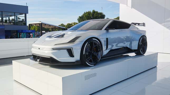 Photos of the Polestar BST Concept at Goodwood. 