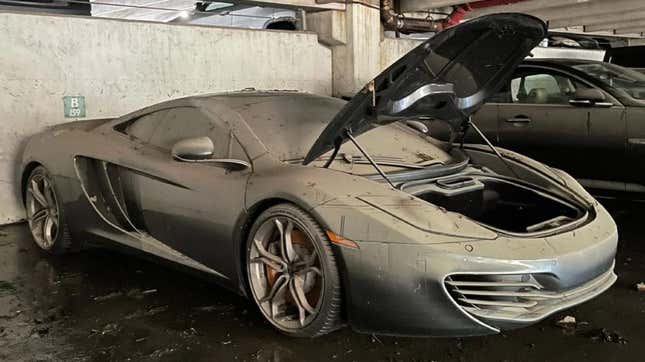 Image for article titled This Poor McLaren MP4-12C Got Submerged In Detroit&#39;s Floods And We Can Fix It