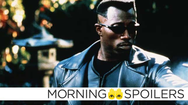 Wesley Snipes as Blade in the 1998 movie.