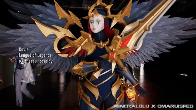 A cosplayer at Dokomi 2025.