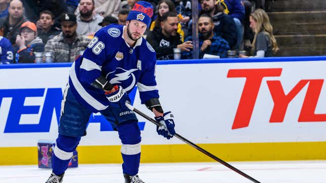 Image for article titled Nikita Kucherov makes mockery of All-Star Weekend; Here&#39;s to Devin Hester; The Royals are finally spending?
