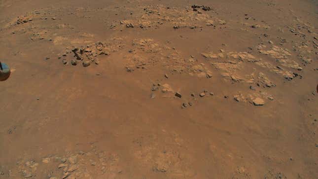 NASA’s Ingenuity Mars helicopter spotted this location, nicknamed “Raised Ridges,” during its ninth flight on July 5, 2021.