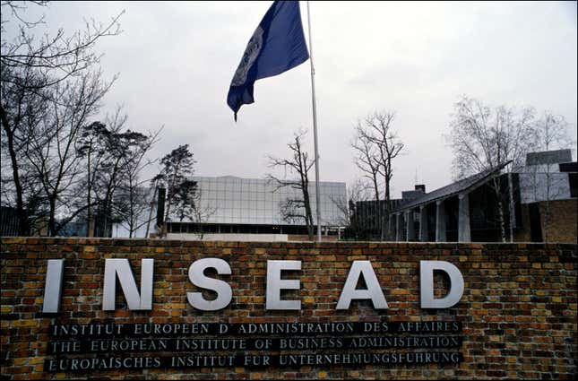 I.N.S.E.A.D. in Fontainebleau, France. 