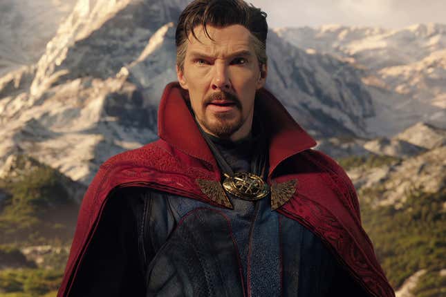 Doctor Strange staring into the distance
