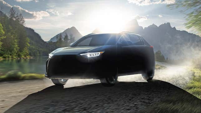 Image for article titled Subaru&#39;s First Electric SUV Has A Real Name And A Design You&#39;re Certain To Confuse