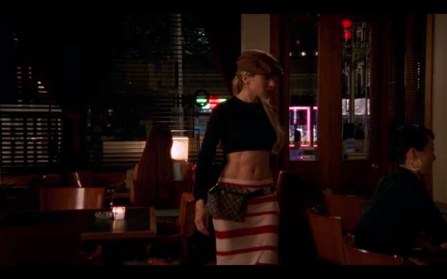 Image for article titled Carrie's 'Bad' Outfits on Sex and the City Were the Series at Its Best