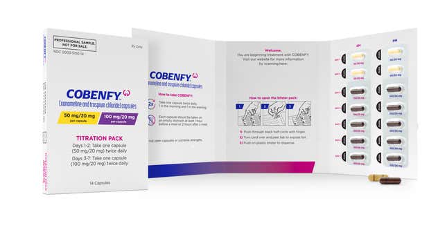 Cobenfy was approved the U.S. Food and Drug Administration (FDA) on Sept. 26. 