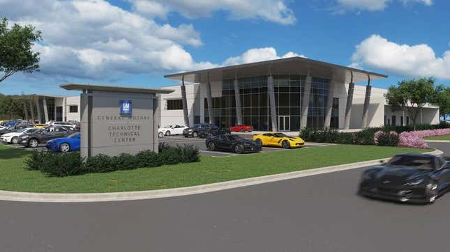 Image for article titled GM Breaks Ground At Its Charlotte Racing Technical Center