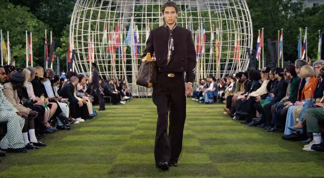 Image for article titled Best Looks from Pharrell’s Louis Vuitton Paris Runway Show