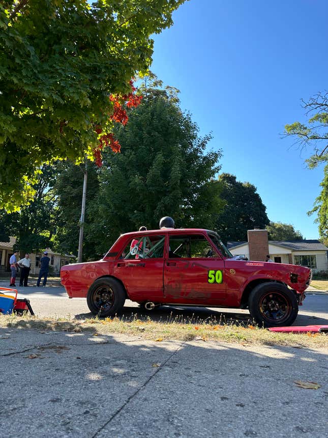 Image for article titled Here&#39;s How My Honda-Powered Lada With A BRZ Chassis Made It To The Empire Hill Climb