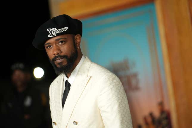 LaKeith Stanfield at the LA Red Carpet Premiere of THE BOOK OF CLARENCE at the Academy Museum of Motion Pictures on January 05, 2024 in Los Angeles, California.