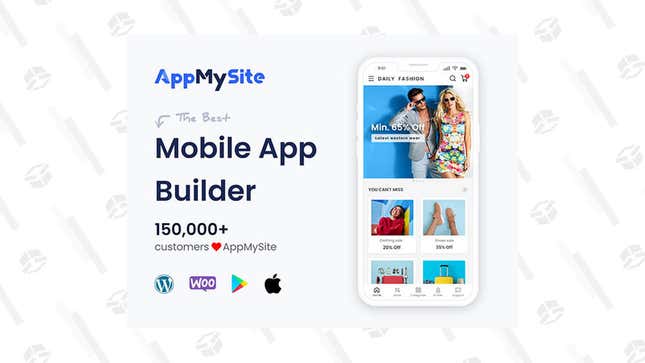 AppMySite Mobile App Builder Pro Plan: 3-Yr Subscription | $39 | StackSocial