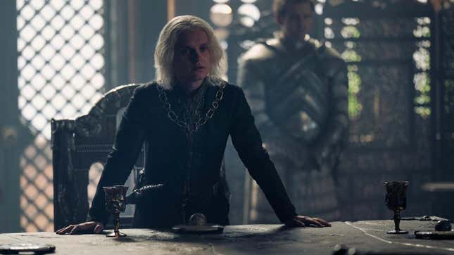 Tom Glynn-Carney as Aegon in House of the Dragon.