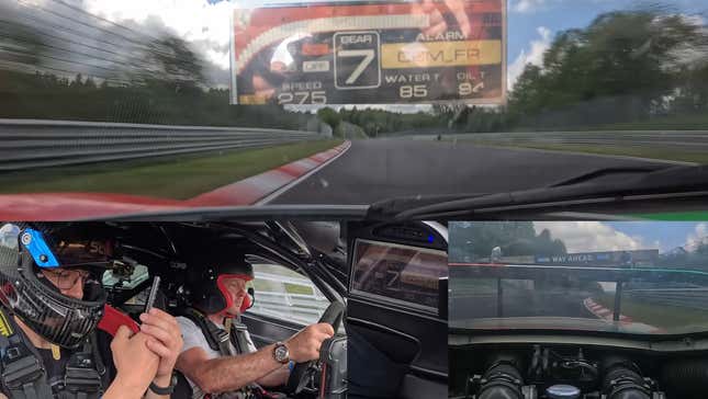 Image for article titled This Is What It's Like To Drive A Ferrari Race Car At The Nürburgring