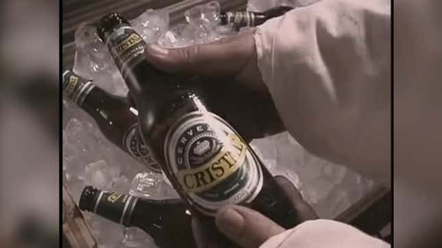 A screenshot shows Obi-Wan's hands holding a beer. 