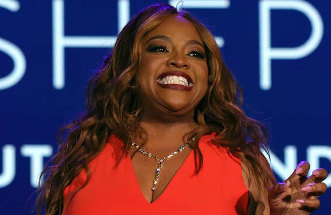 Sherri Shepherd speaks during a keynote address by Abbott Chairman of the Board and CEO Robert B. Ford at CES 2022 at The Venetian Las Vegas on January 6, 2022 in Las Vegas, Nevada. (Photo by Ethan Miller/Getty Images)