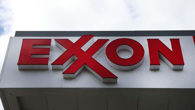 The Exxon logo