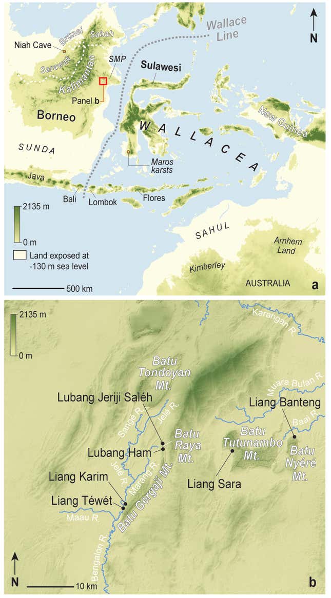 Discovery Of Borneo Cave Paintings Unveils Oldest Figurative Art