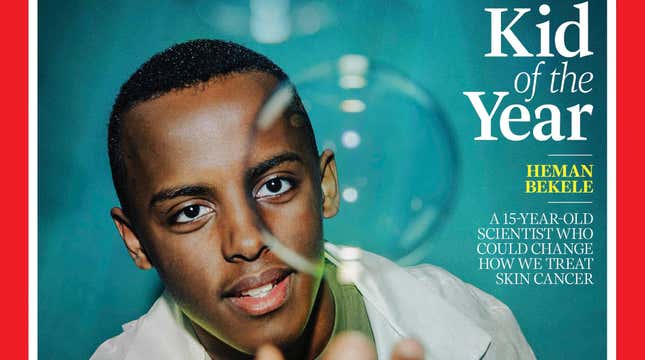 Bild für Artikel mit dem Titel Time Magazine ehrt Black Boy für die Entwicklung einer Seife, mit der Hautkrebs behandelt werden kann