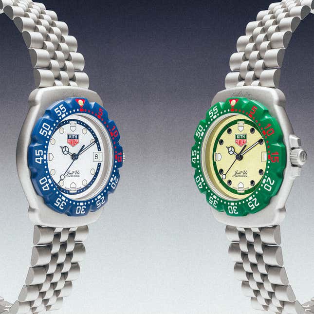 Image for article titled The &#39;90s Tag Heuer F1 Watch Is Back To Cash In On Your Nostalgia