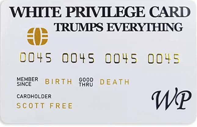 Image for article titled 'White Privilege Card' Not Actually Accepted by Anchorage Police at Traffic Stops