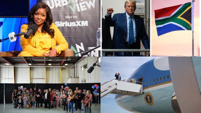 Image for article titled Jasmine Crockett Says Dems Want 'Safe White Boy,' Black America Responds to Trump Welcoming White South Africans, Why Obama Could Never Get Away With Accepting a $400 Million Jet Like Trump and Other Political News From the Week