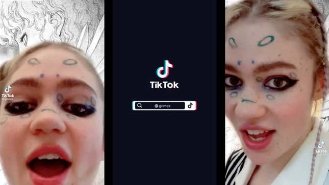 Image for article titled Grimes Says AI Will Give Us Communism in Confusing New TikTok Video