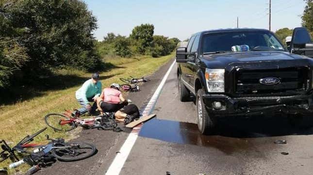 Image for article titled The Coal-Rolling Teenager Who Ran Over Six Cyclists In Texas Is Now Facing Felony Charges