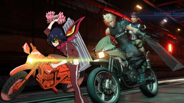 Anime Motorcycle in Gathering Point