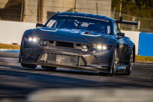 Ford Mustang GT3 Race Car Makes Appearance At Sebring Ahead Of Debut