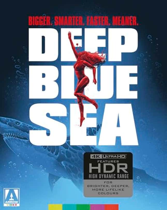 Image for article titled Deep Blue Sea [Limited Edition] [4K UHD], Now 37% Off