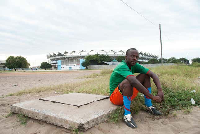 China’s ‘stadium diplomacy’: a National Football Stadium for Tanzania – a gift from China to Tanzania.