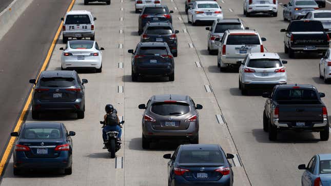 Image for article titled The Real Solution To Traffic Congestion Is Motorcycles