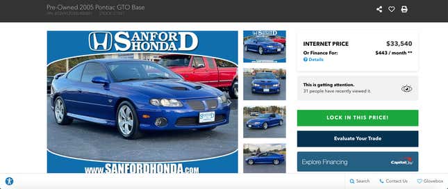 Image for article titled A Honda Dealer Is Asking $49000 For An '01 Prelude--With An Automatic