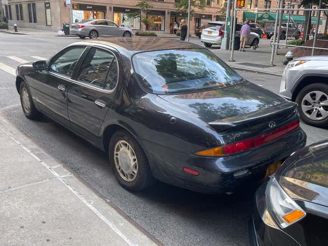 Cars on the streets of New York.