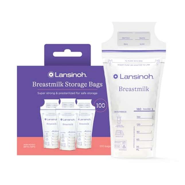 Image for article titled Lansinoh Breastmilk Storage Bags, Now 66% Off