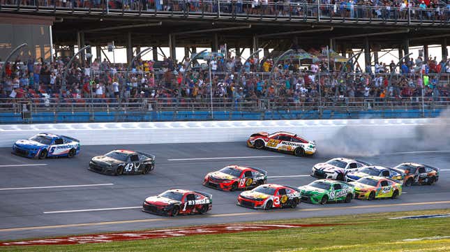 Image for article titled Ross Chastain Wins At Talladega After Frantic Final Lap