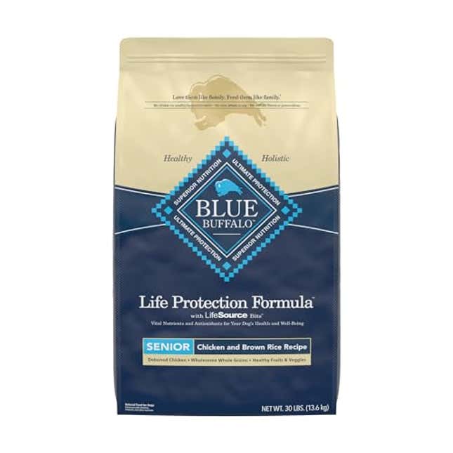 Image for article titled Blue Buffalo Dog Food for Senior Dogs, Now 10% Off