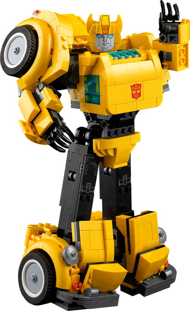 Image for article titled Lego&#39;s Next Transformers Set Brings Bumblebee to the Party