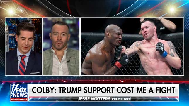 Image for article titled Faux conservative blames Donald Trump support on UFC loss
