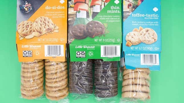 Imagen para el artículo titulado Cómo nacen los sabores de galletas Girl Scouts y cómo se desvanecen